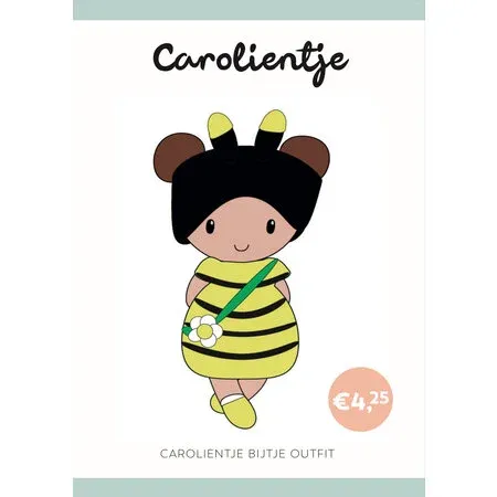 Haakpatroon Bijtje Outfit Carolientje (boekje)