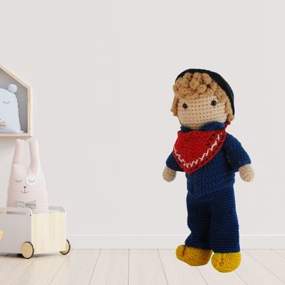 Haakpakket:  Boer outfit Kareltje
