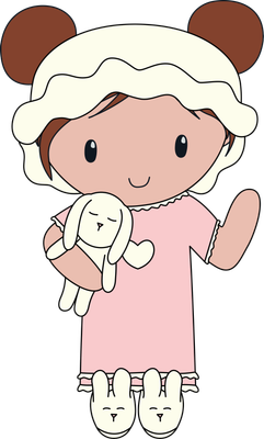 Haakpatroon Nachtjapon Carolientje (digitaal)