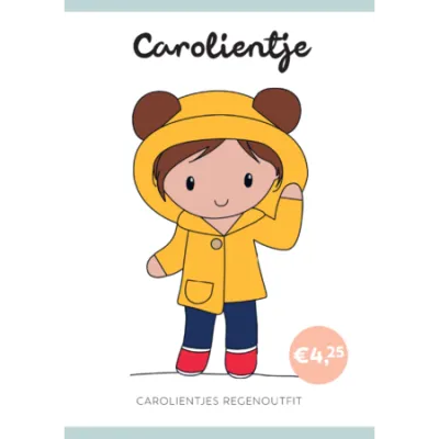 Haakpatroon Regen Outfit Carolientje (boekje)
