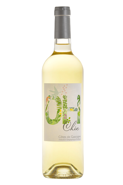 OH CHIC - Vin de Pays des Côtes de Gascogne blanc moelleux - Bouteille 75 cl - Millésime 2024
