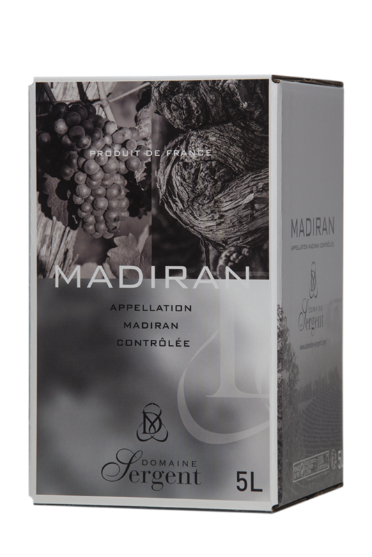 SERGENT - Madiran - Outre à vin 5 Litres