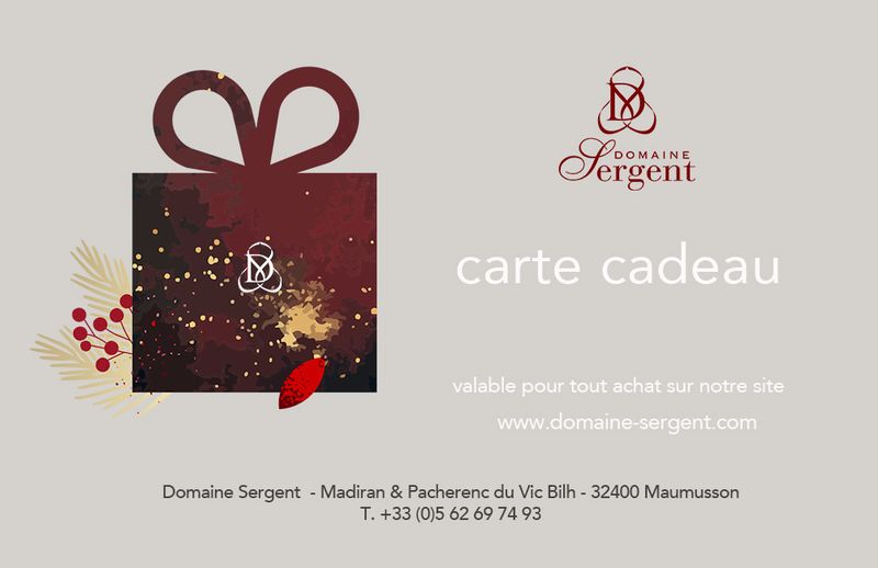 Carte cadeau