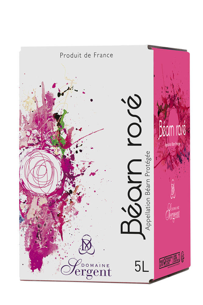 Le Rosé - Vin de Pays des Côtes de Gascogne - Outre à vin 5 litres - Millésime 2025