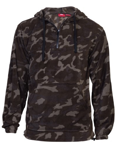 camo fleece sweatshirt