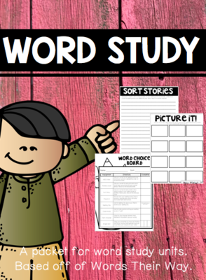 Word Study Packet