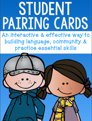 Student Pairing Cards