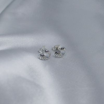 Aretes de corazón silueta