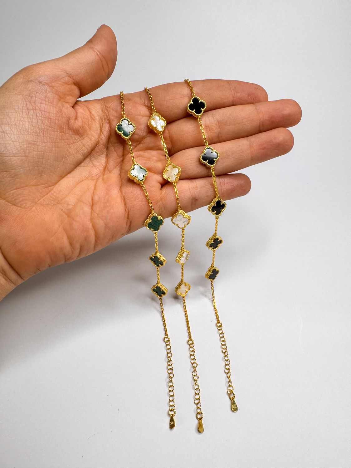 Pulsera Van Cleef 5 dijes grandes