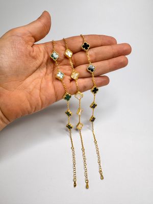 Pulsera Van Cleef 5 tréboles pequeños