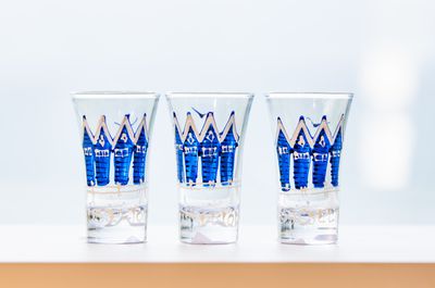 Handpainted IC Jetty Shot Glass