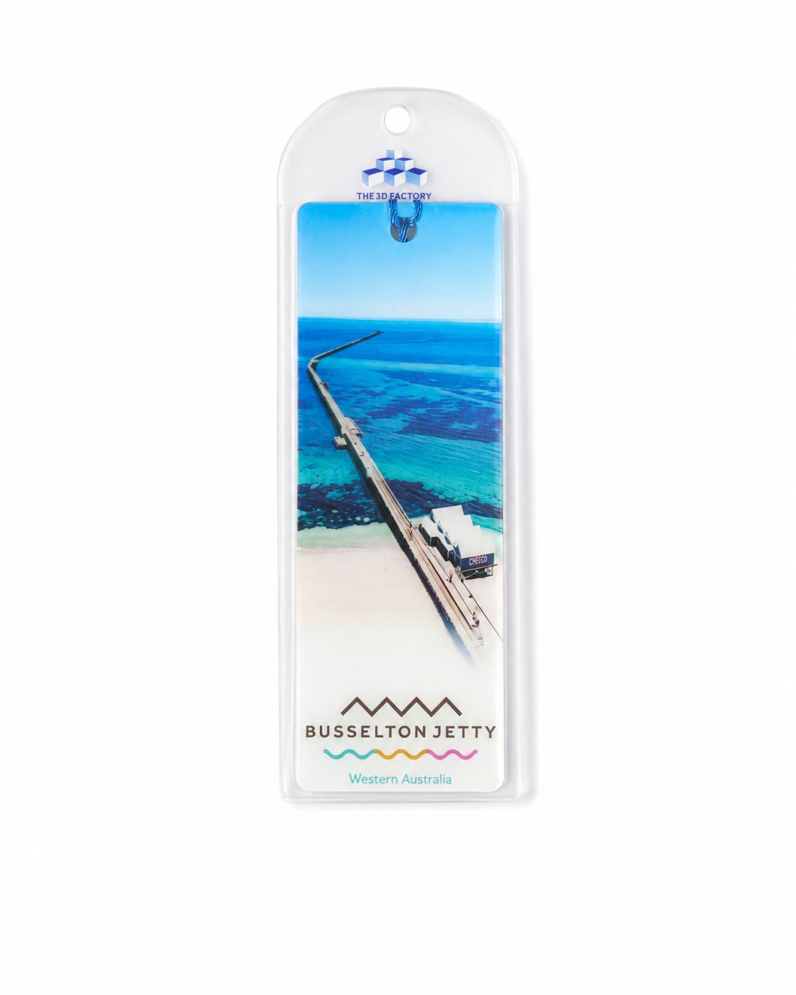 3D Bookmark with Jetty Logo