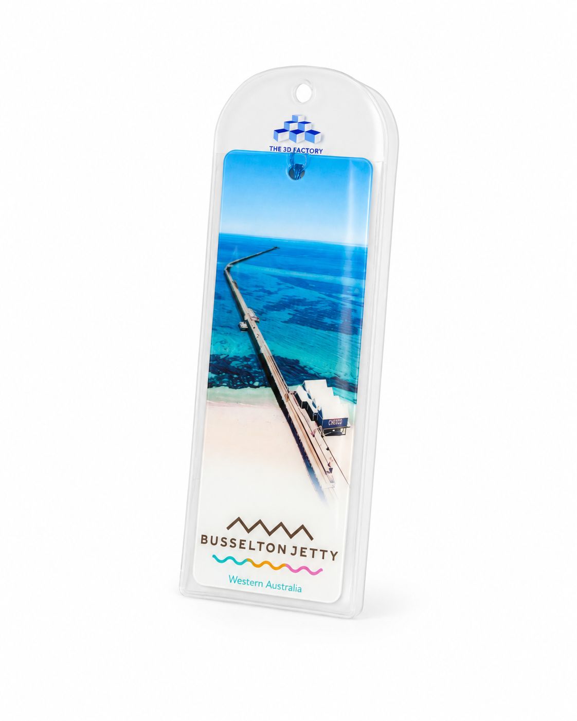 3D Bookmark with Jetty Logo