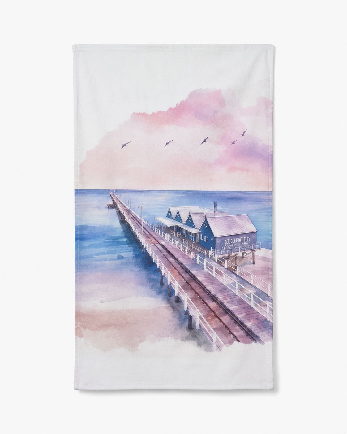 Tea Towel Watercolor Image