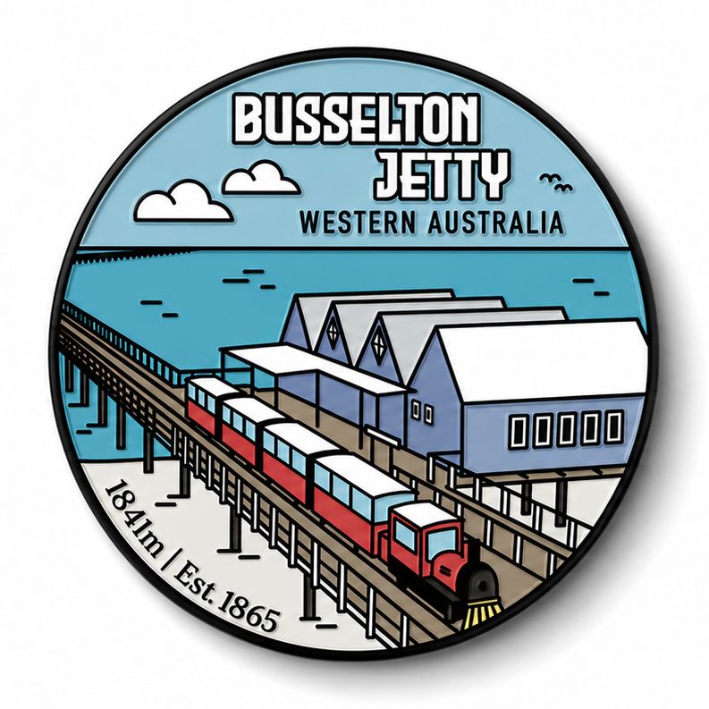 Enamel Magnet BJ NP Design