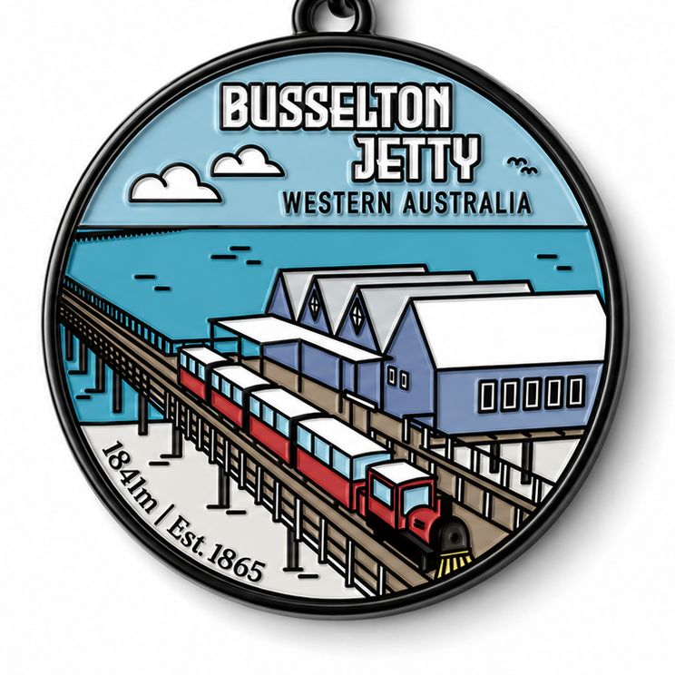 Enamel Keyring BJ NP Design