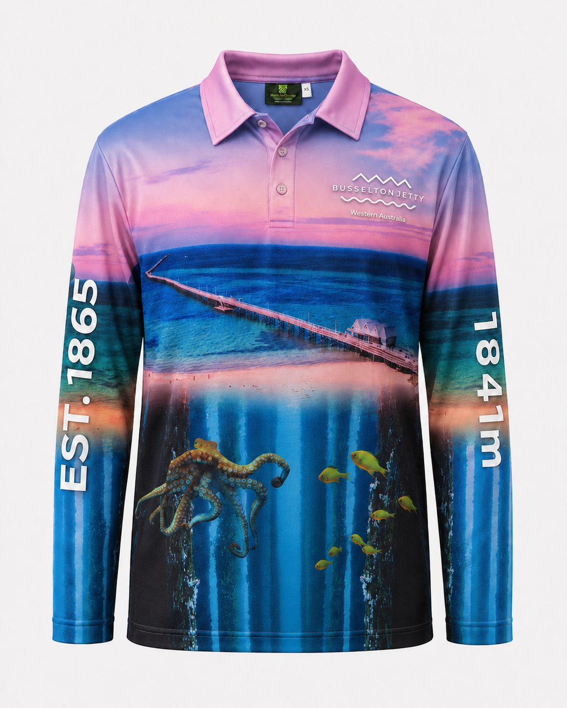 Adult Long Sleeve Shirt - pink tones