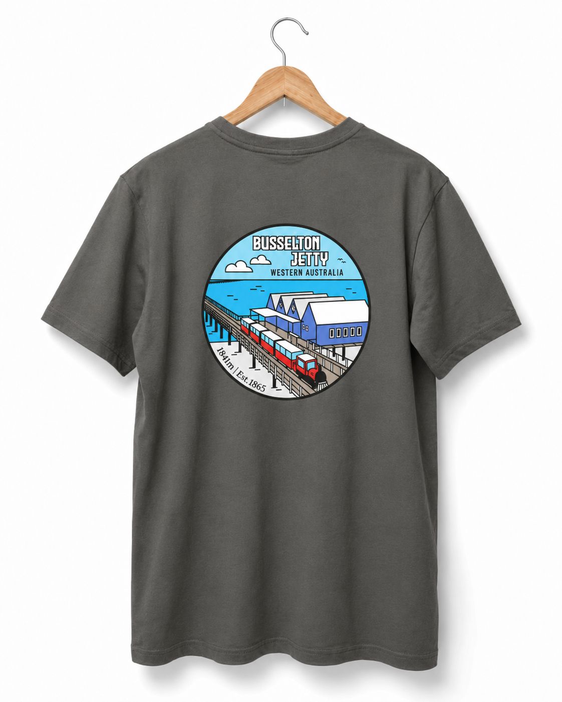 T-shirt BJ Scene NP Design, Colour: Dark Grey (22), Size: XS