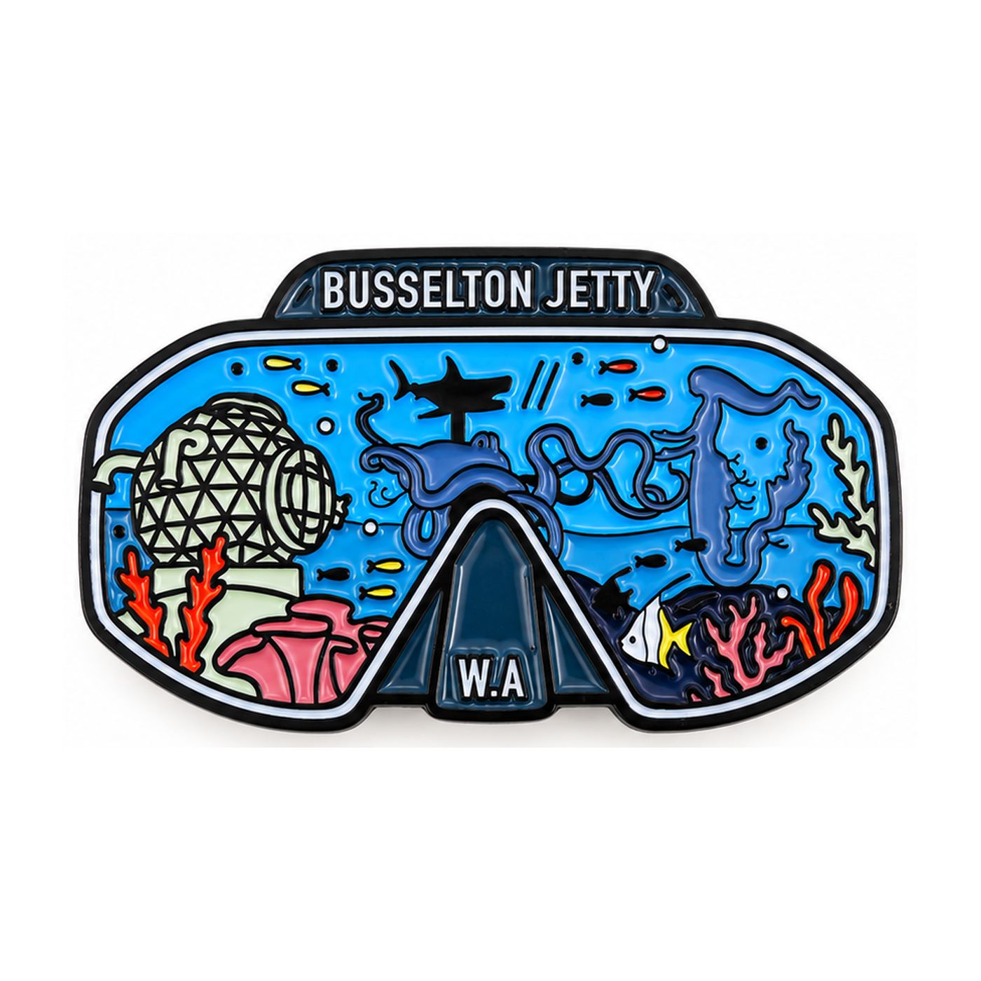 BJ Underwater Goggle Magnet