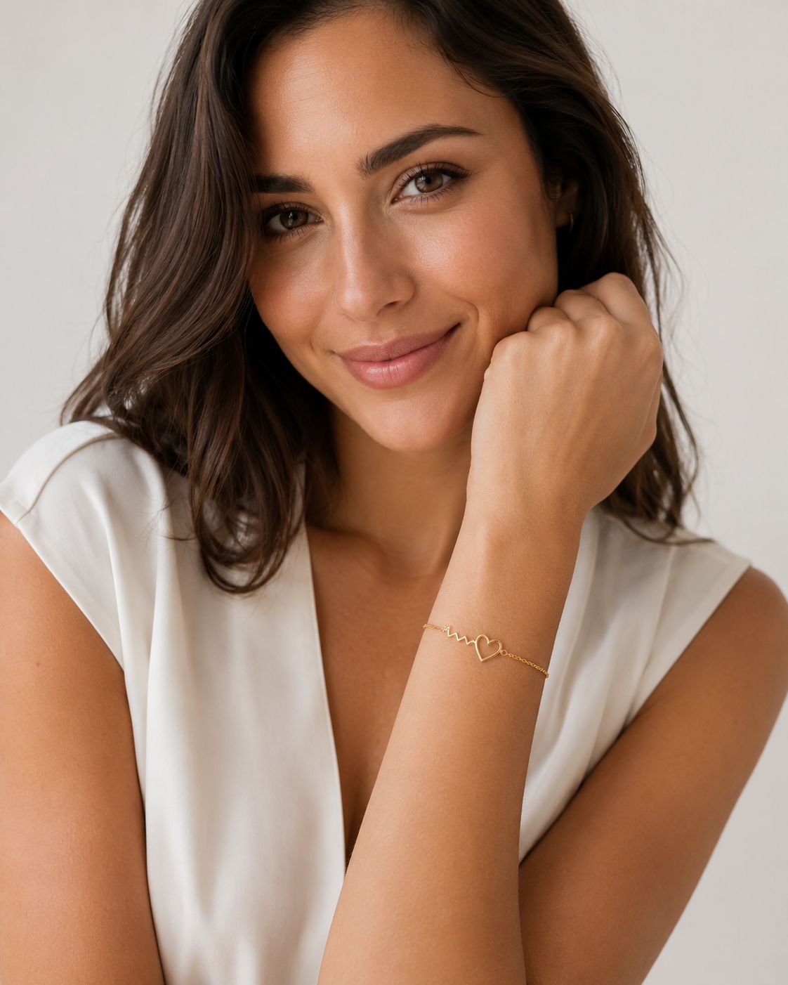 Heart of the Jetty Bracelet  - Gold