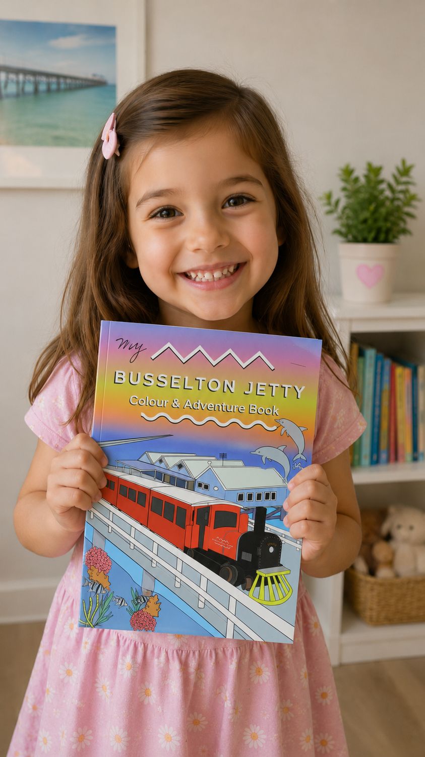 BJ Coloring Book w/ pencils