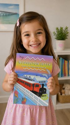 BJ Coloring Book w/ pencils