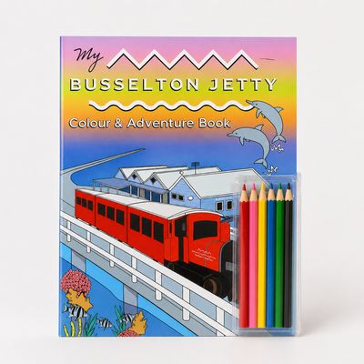 BJ Coloring Book w/ pencils