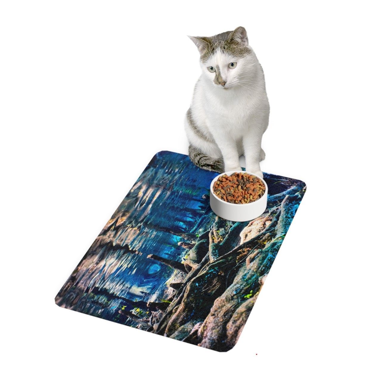 Pet Food Bowl Mat