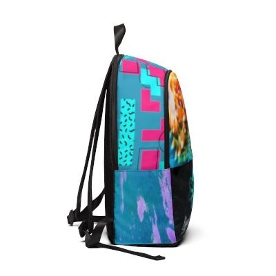 Retro Theme Starfish Backpack