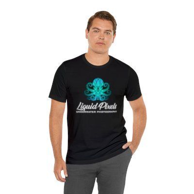 Liquid Pixels Underwater Photography Logo Tee