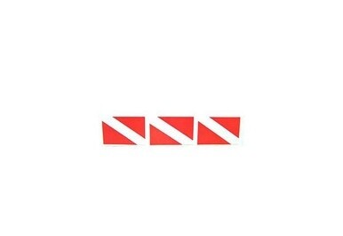 Dive Flag Mini Decal Strip-3