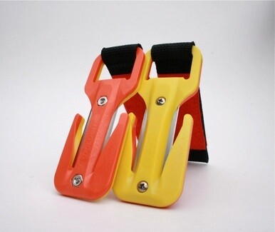 EEZYCUT Trilobite Webbing and Line Knife - Wrist Mounted - Orange