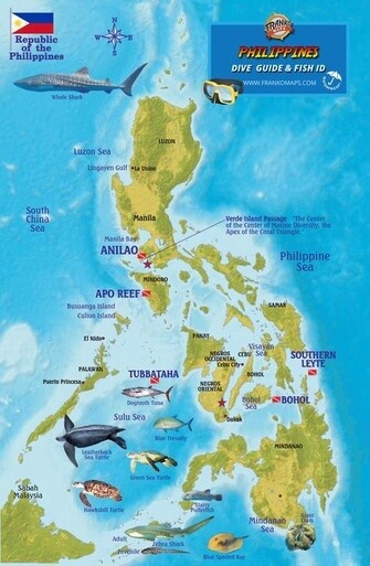 Franko Maps - Philippines Dive Guide &amp; Fish ID