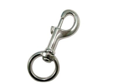 Typhoon Stainless Steel O-Ring Swivel Bolt Snap for Technical Scuba divers