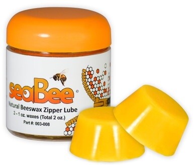 Seasoft SeaBee Natural Beeswax Zipper Lube - 2 oz
