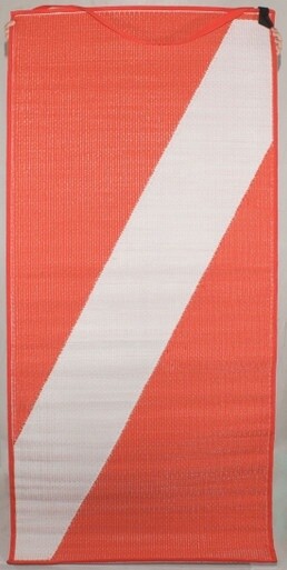Scuba Divers Woven Beach/ Dive Mat