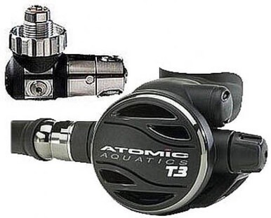 Atomic T3 First &amp; Second Stage Scuba Diving Regulator - DIN