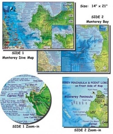 Franko Maps - Monterey Bay Map