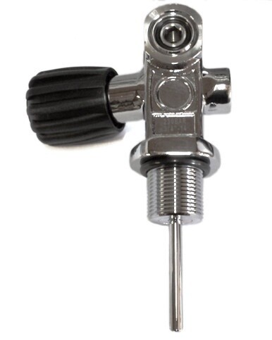 Storm Universal Scuba Tank Pro-Valve -Yoke/DIN Convertible - 200BAR