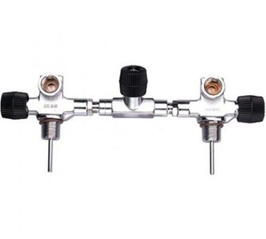 Storm Isolation Scuba Tank Manifold - 300BAR