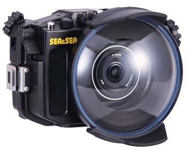 Sea and Sea MDX-a6000 Housing, ML Dome Port, Zoom Gear &amp; ML Extension Ring