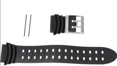 Scubapro Galileo Sol Wrist Strap Set - Black