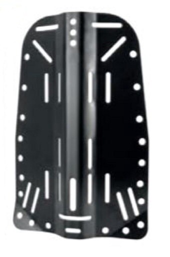 SEAC Aluminum Backplate - Black