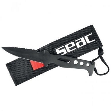 SEAC Tajaman Dive Knife - Black
