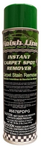 Finish Line Instant Carpet Spot Remover - Carpet Stain Remover For Cars or Home