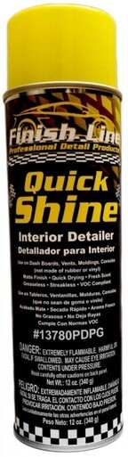 Finish Line Quick Shine - Professional Auto Interior Detailer