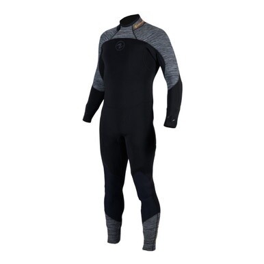 Aqualung Men's Aquaflex 5mm Wetsuit, Black/Grey