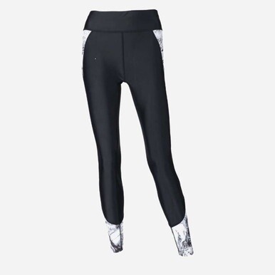Aqua Lung Aqua Rashguard Leggings - Black/White - Women's