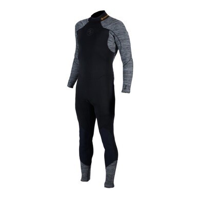 Aqualung Men's Aquaflex 3mm Wetsuit, Black/Grey