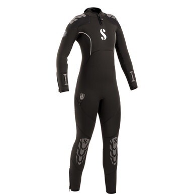 Scubapro Women's Everflex 7/5mm Yulex Steamer Wetsuit - Black